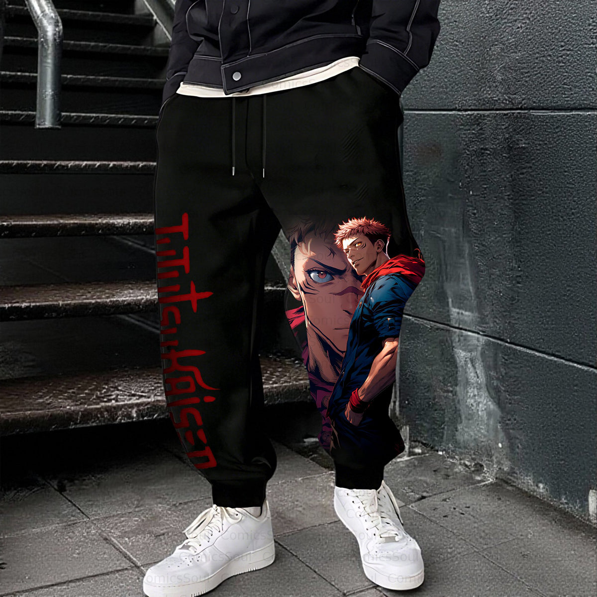 Unisex Casual Anime Streetwear Pant