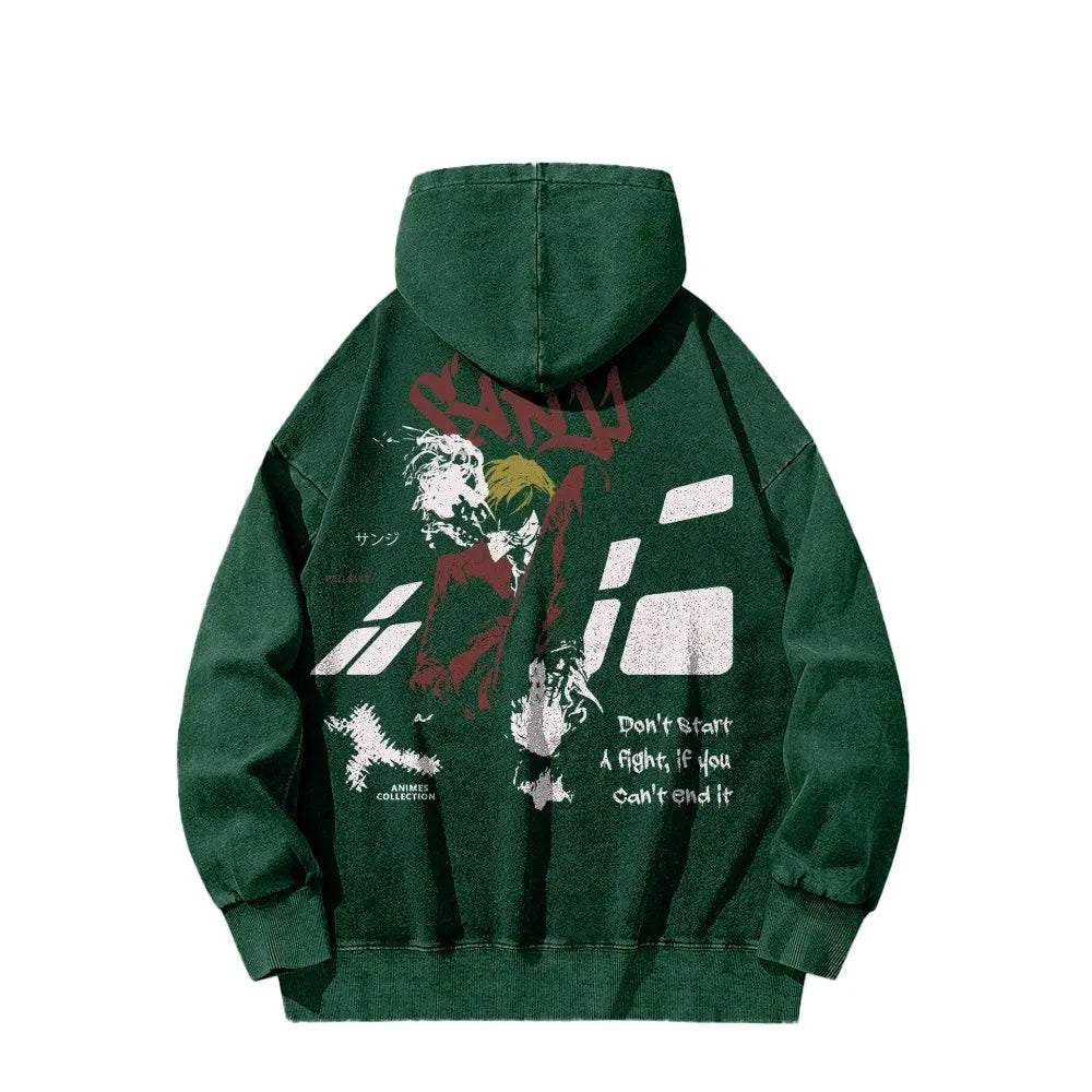 OP-Sanji Vintage Hoodie