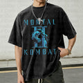 Unisex Anime Inspired Vintage Washed T-Shirt