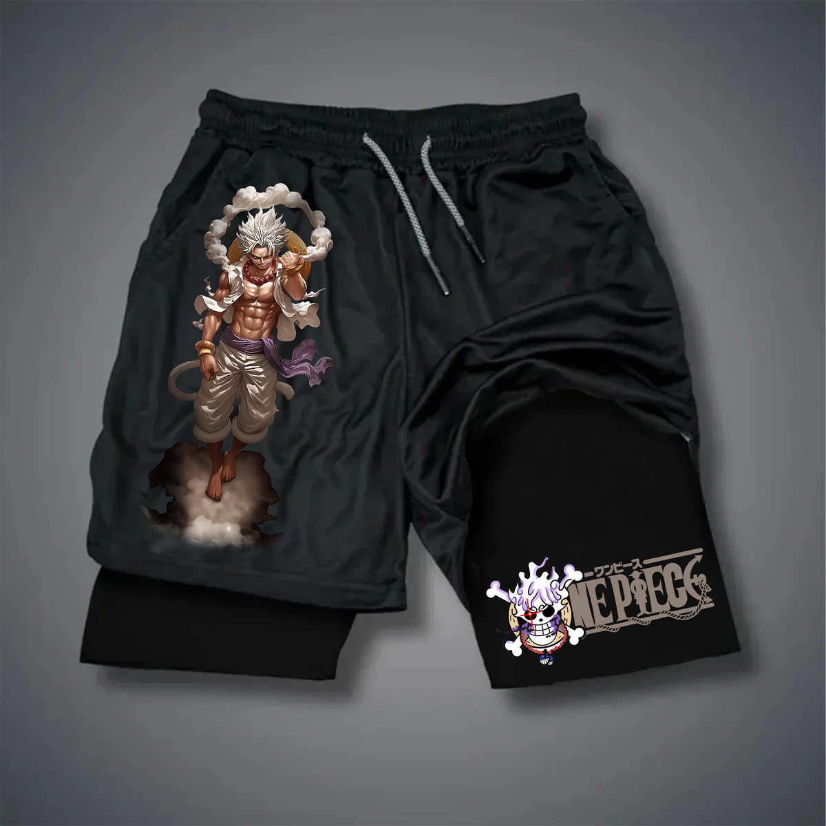OP-Unisex Casual Anime Style Shorts