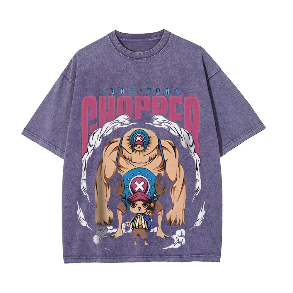 OP-Tony Tony Chopper Vintage Oversized T-Shirt