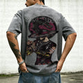 Unisex Anime Inspired Vintage Washed T-Shirt