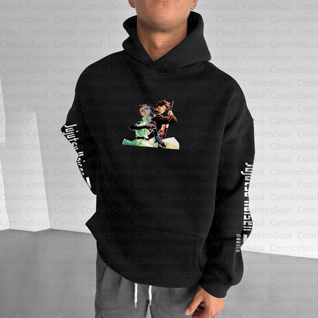 Unisex Anime Graphic Streetwear Vintage Hoodie丨Comicssoul