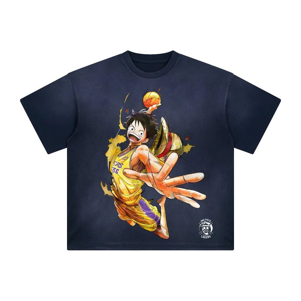 OP-Unisex Vintage Tee丨 Lakers   Tee