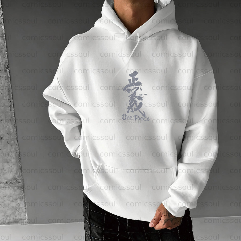 Unisex Anime Graphic Streetwear Vintage Hoodie