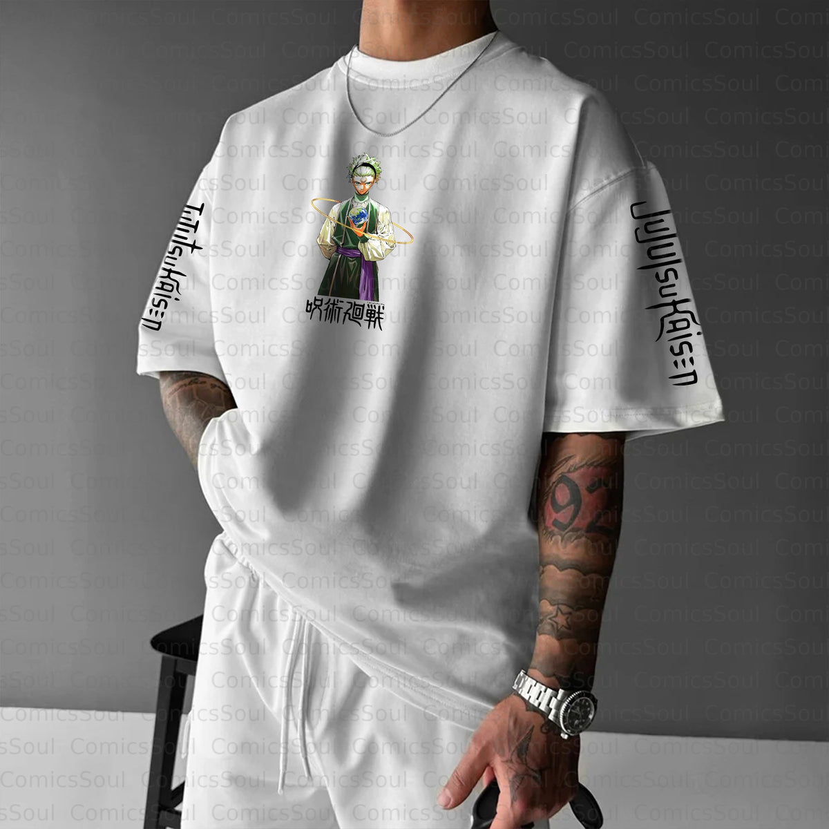 Unisex Anime Inspired Vintage T-Shirt | Comicssoul