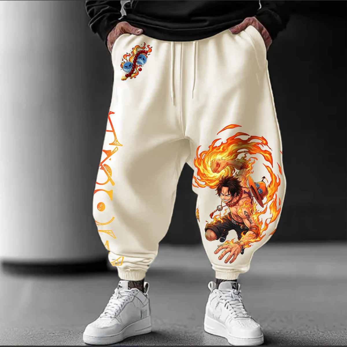 OP-Unisex Casual Anime Streetwear Pant