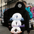 Unisex Graphic Streetwear Vintage Plush  Hoodie