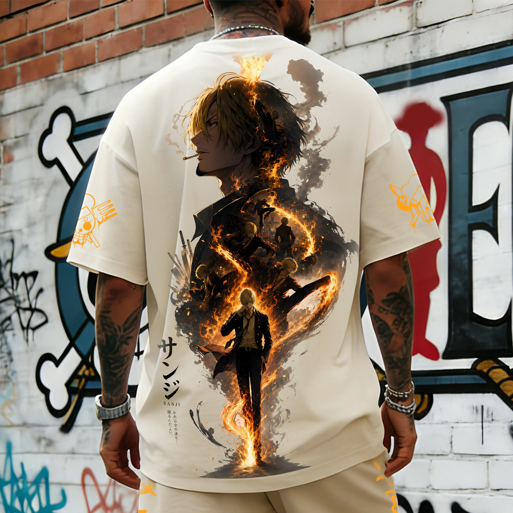Unisex Anime Inspired Vintage T-Shirt