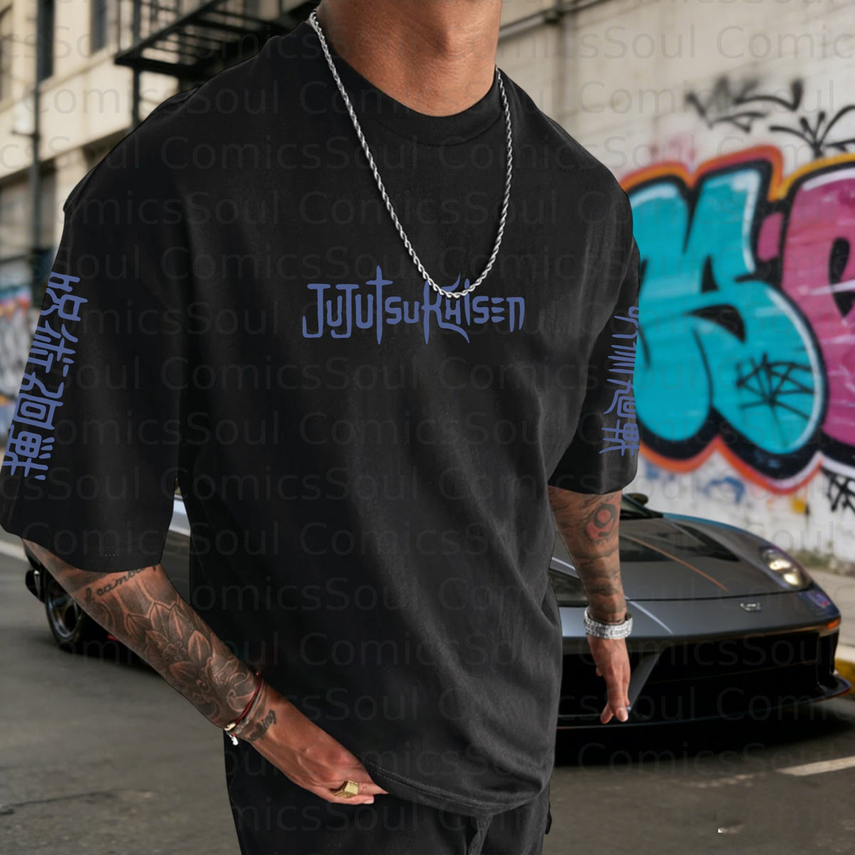 Unisex Anime Inspired Vintage T-Shirt