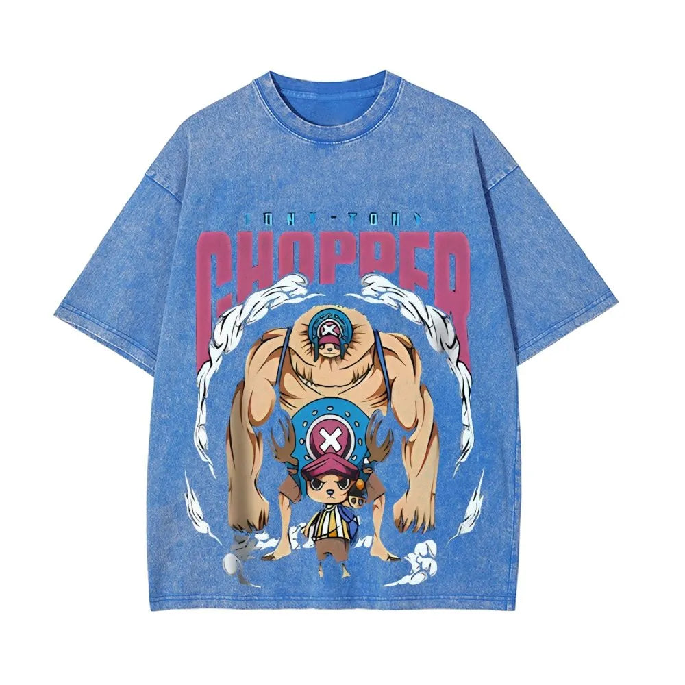 OP-Tony Tony Chopper Vintage Oversized T-Shirt