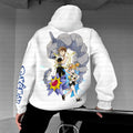 Unisex Anime Inspired Vintage Plush Hoodie