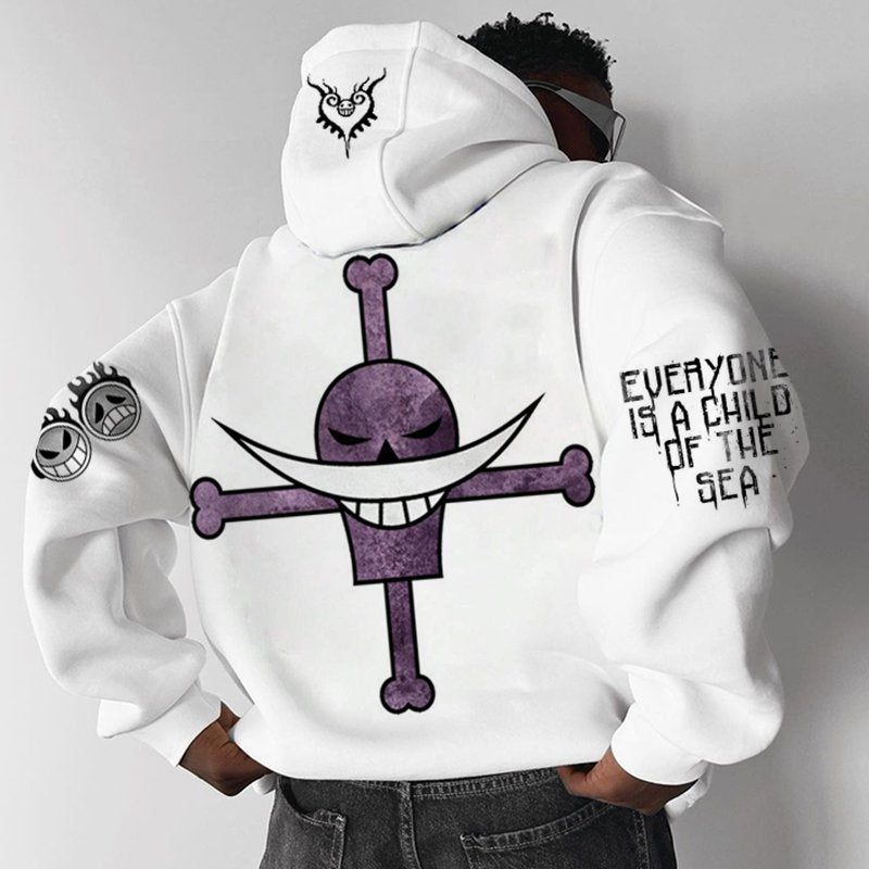 OP-Oversize Print Hoodie