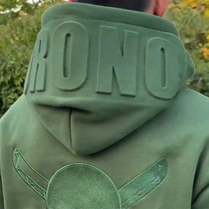 OP-Oversize Print Hoodie