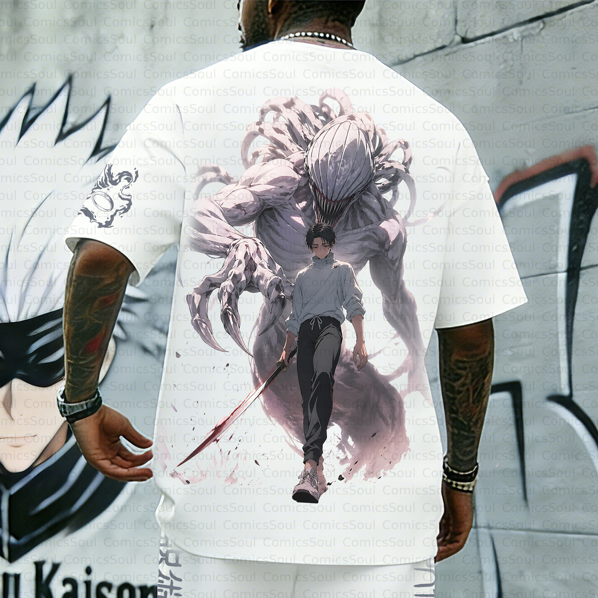 Unisex Anime Inspired Vintage T-Shirt