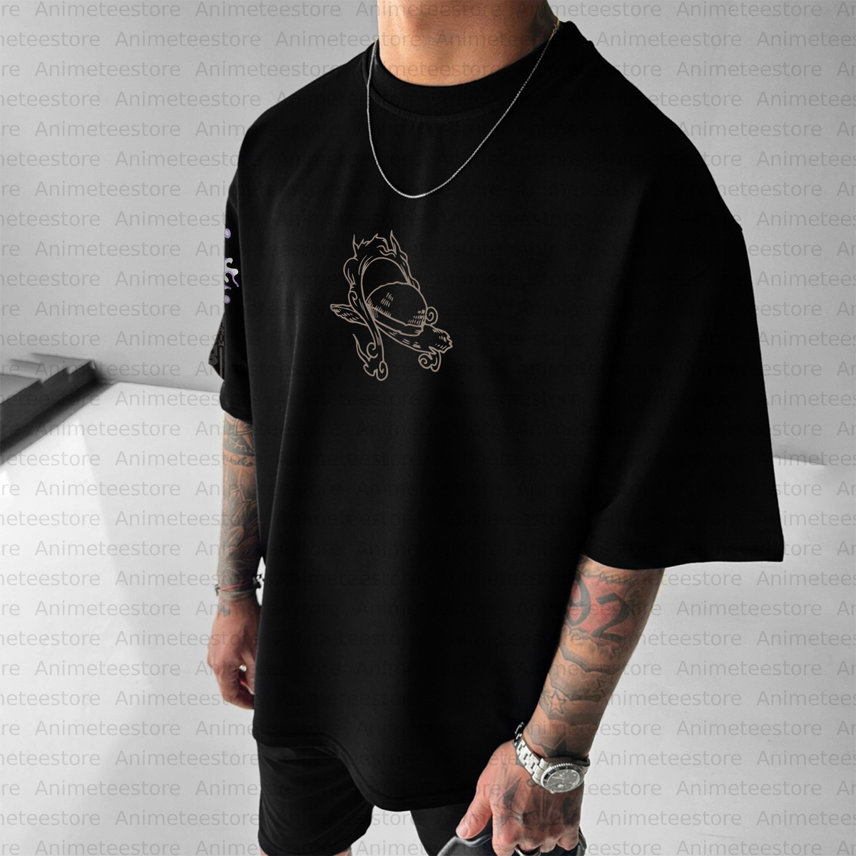 OP-Unisex Anime Inspired Vintage T-Shirt