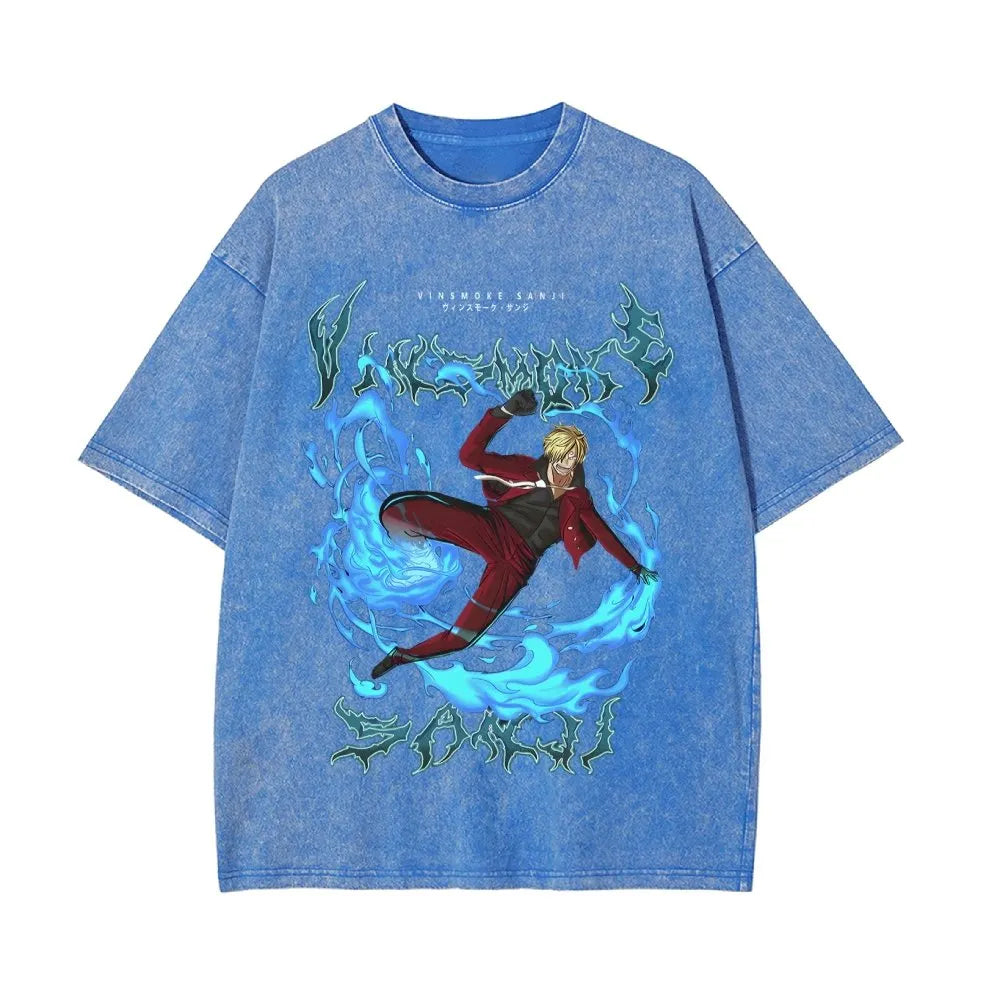 OP-Sanji Vintage Oversized T-Shirt