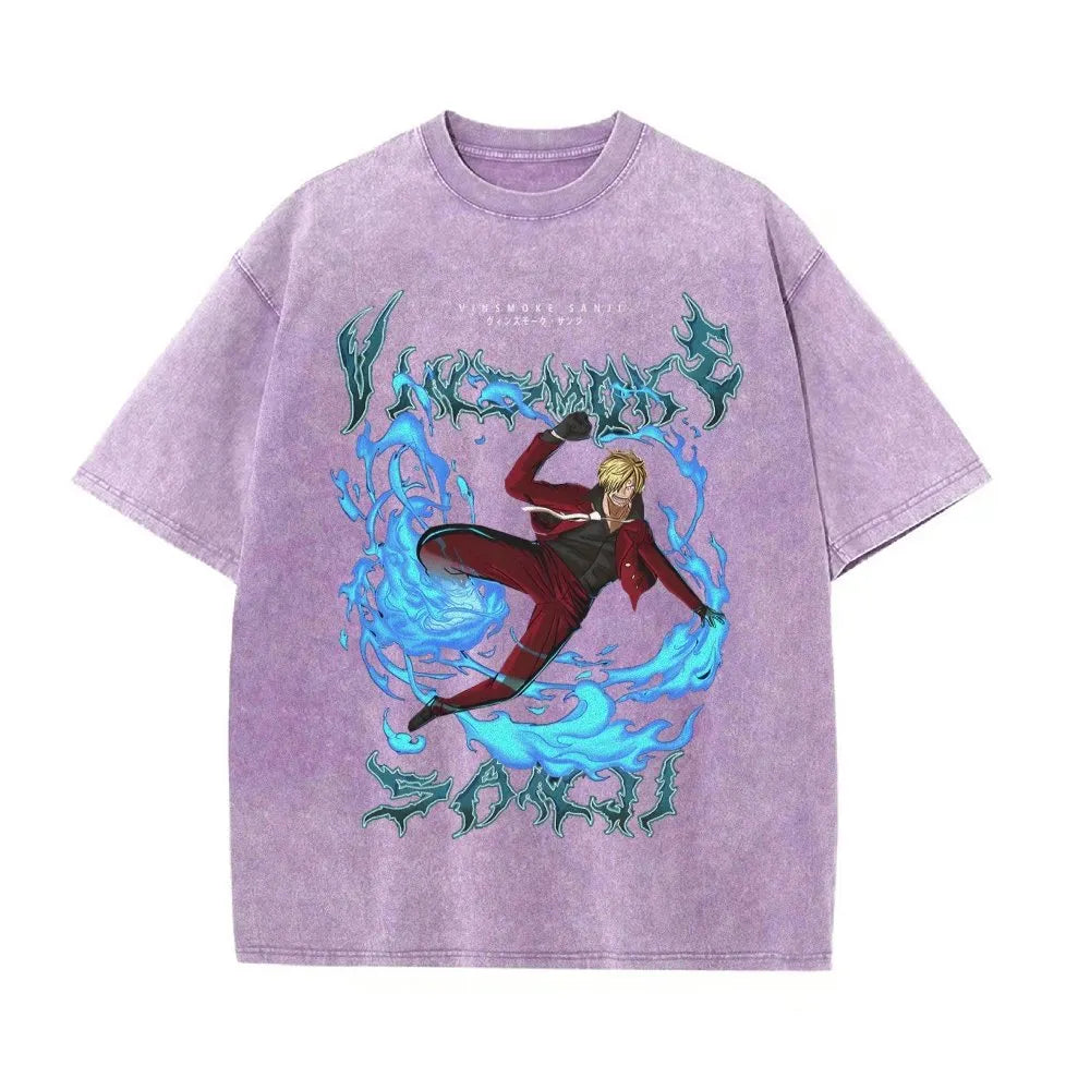 OP-Sanji Vintage Oversized T-Shirt
