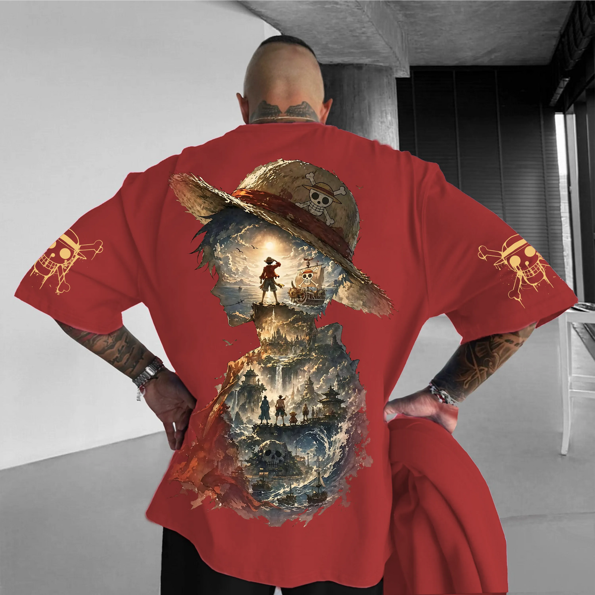 Unisex Anime Inspired Vintage T-Shirt