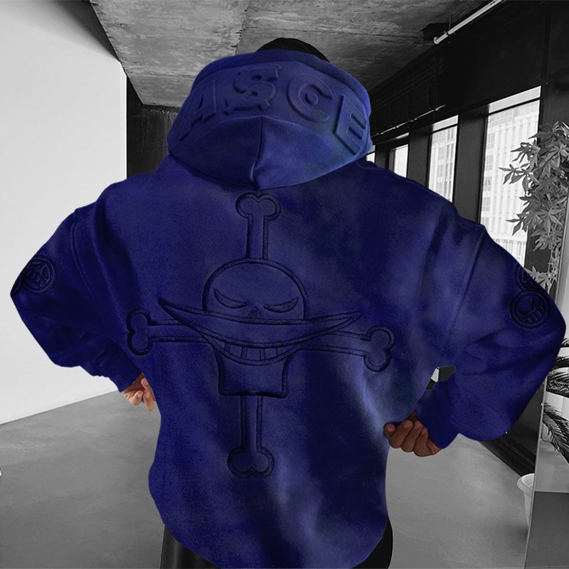 OP-Oversize "" Print Hoodie