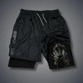 0P-Unisex Casual Anime Streetwear Shorts