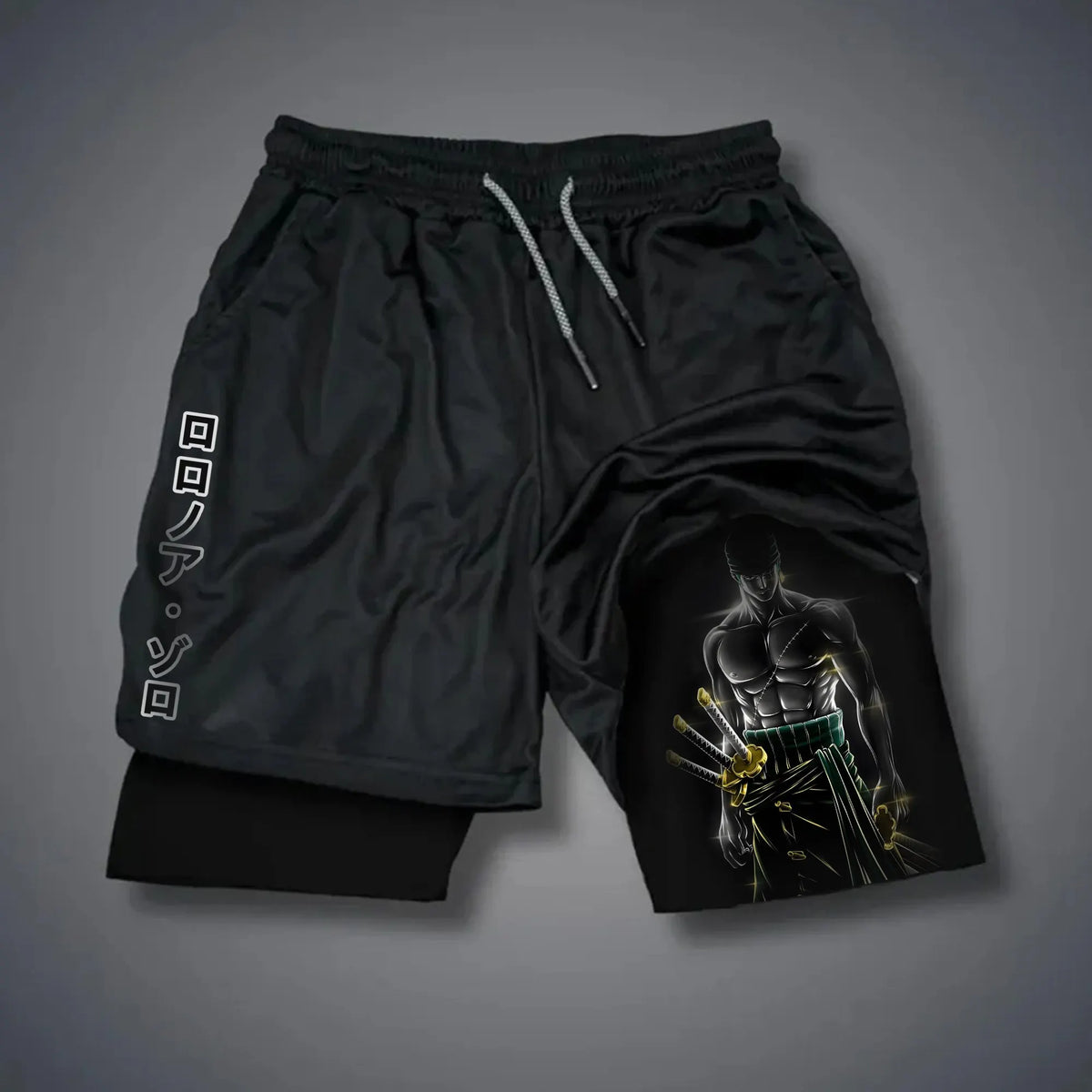 0P-Unisex Casual Anime Streetwear Shorts