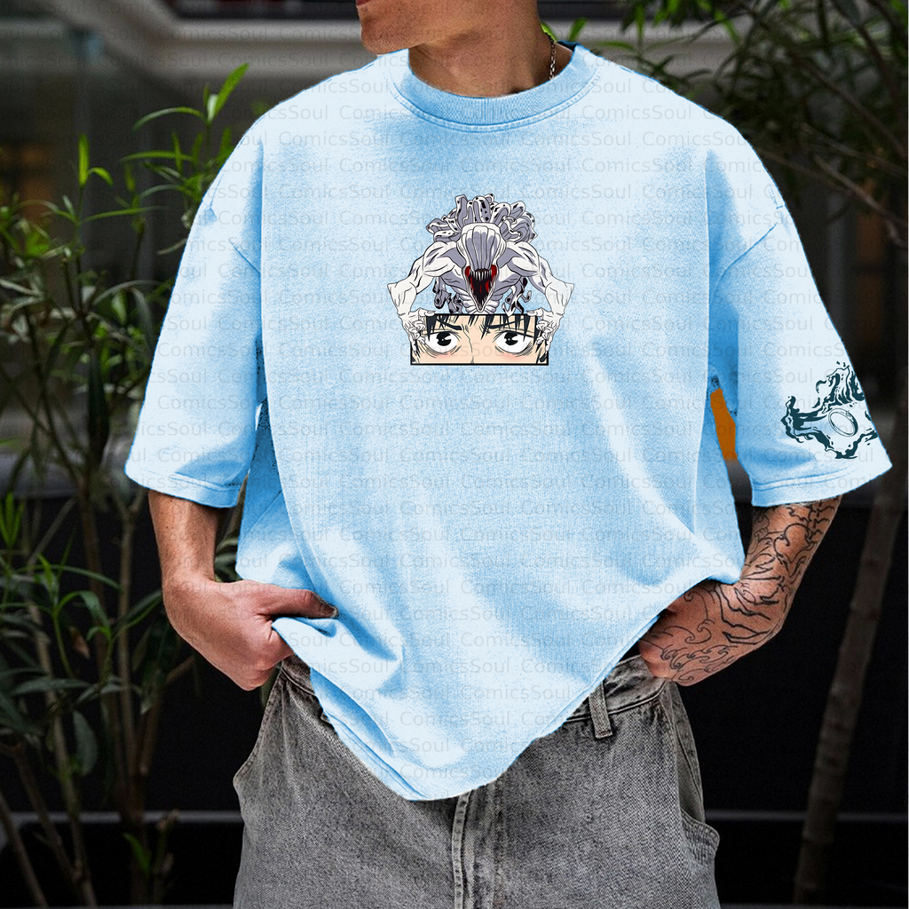 Unisex Anime Inspired Vintage T-Shirt