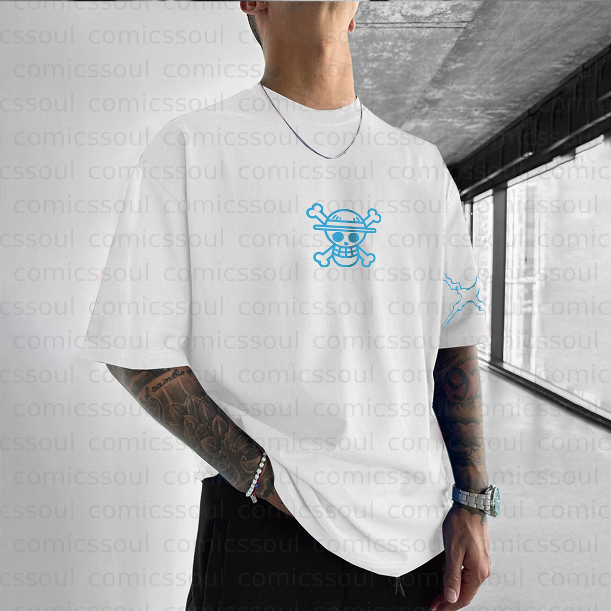 Unisex Anime Inspired Vintage T-Shirt