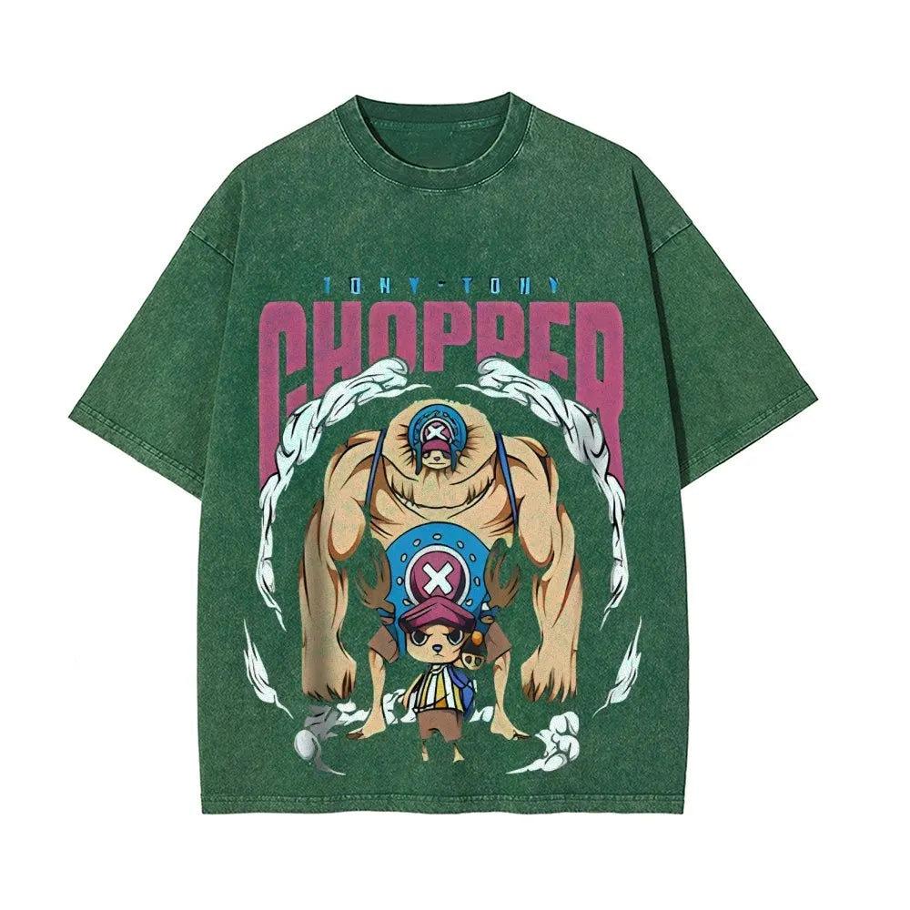 OP-Tony Tony Chopper Vintage Oversized T-Shirt