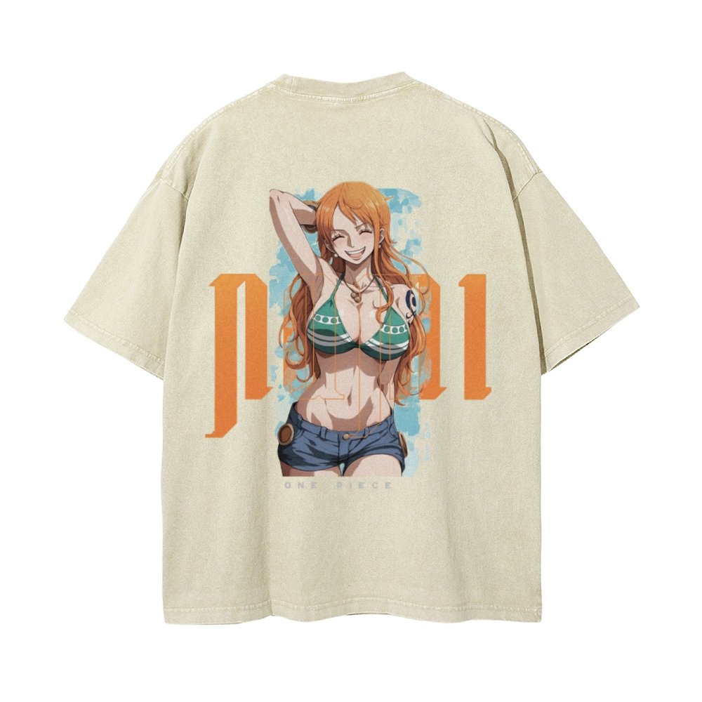 OP-NAMI Vintage Oversized T-Shirt