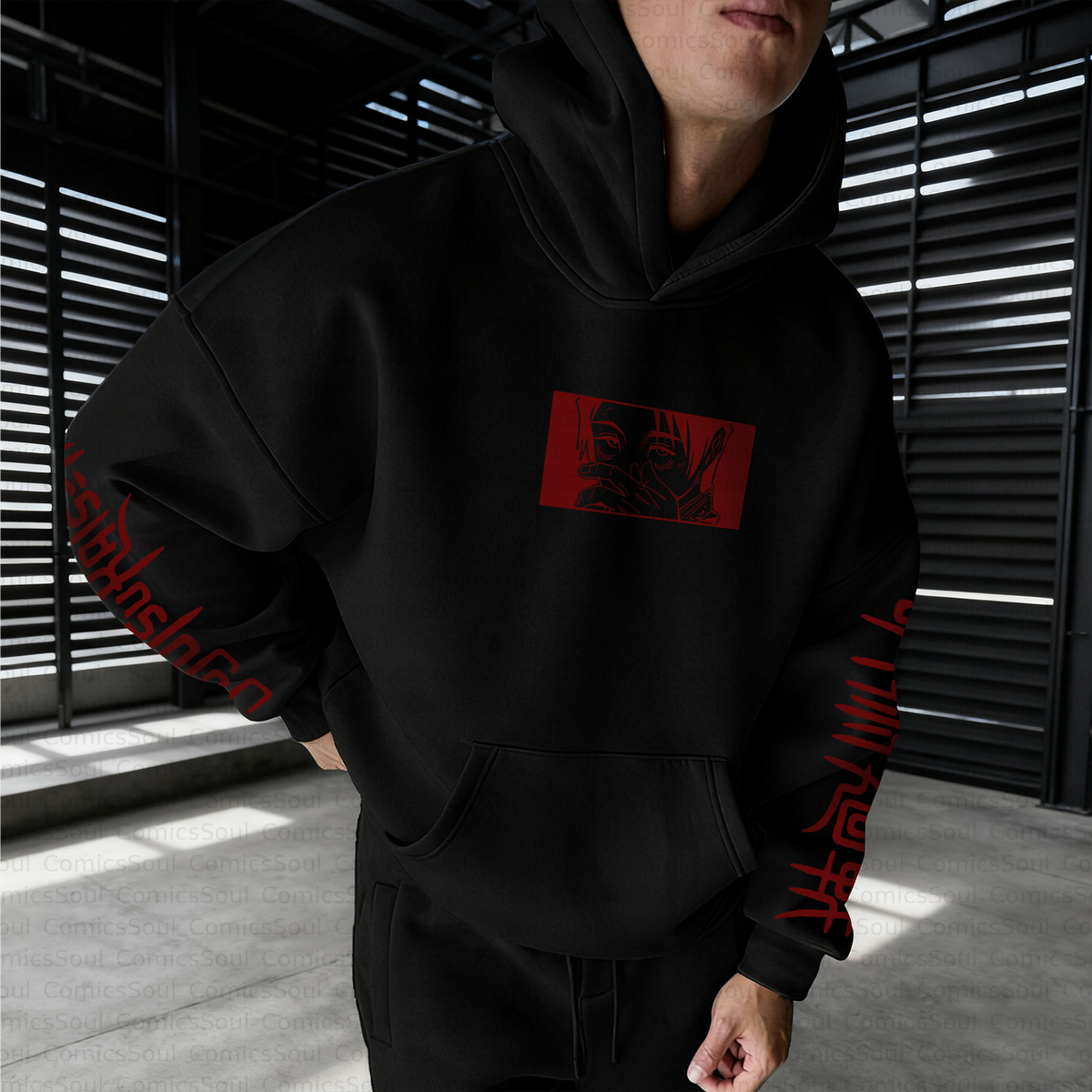 Unisex Anime Inspired Vintage Plush Hoodie