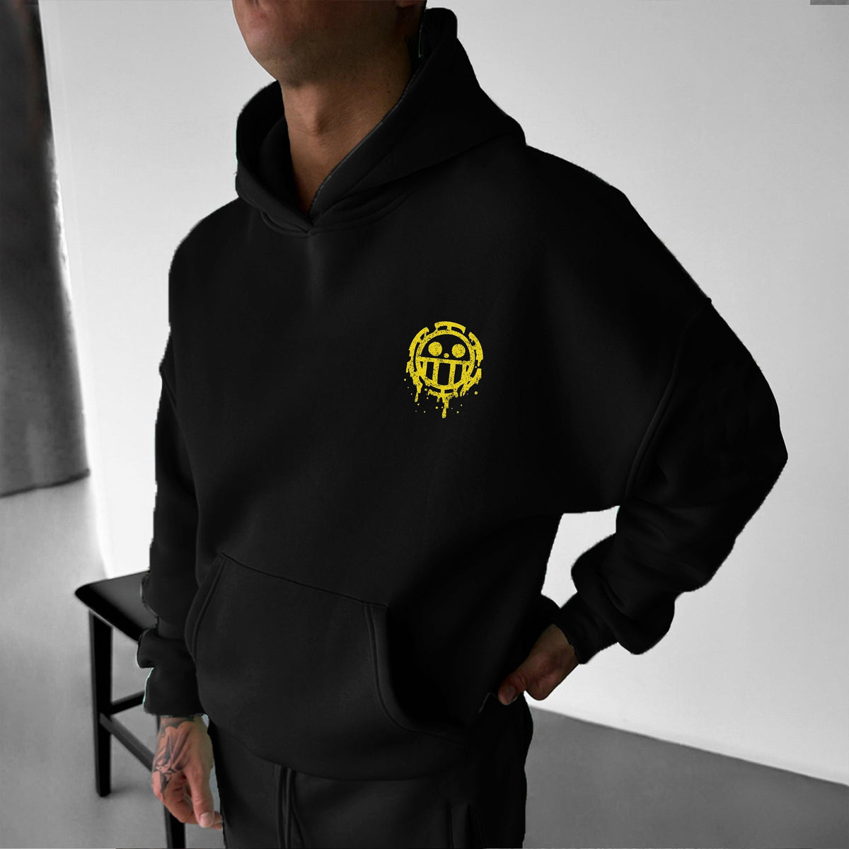 OP-Unisex   Anime Print  Casual Oversized Hoodie