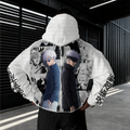 Unisex Anime Inspired Vintage Plush Hoodie