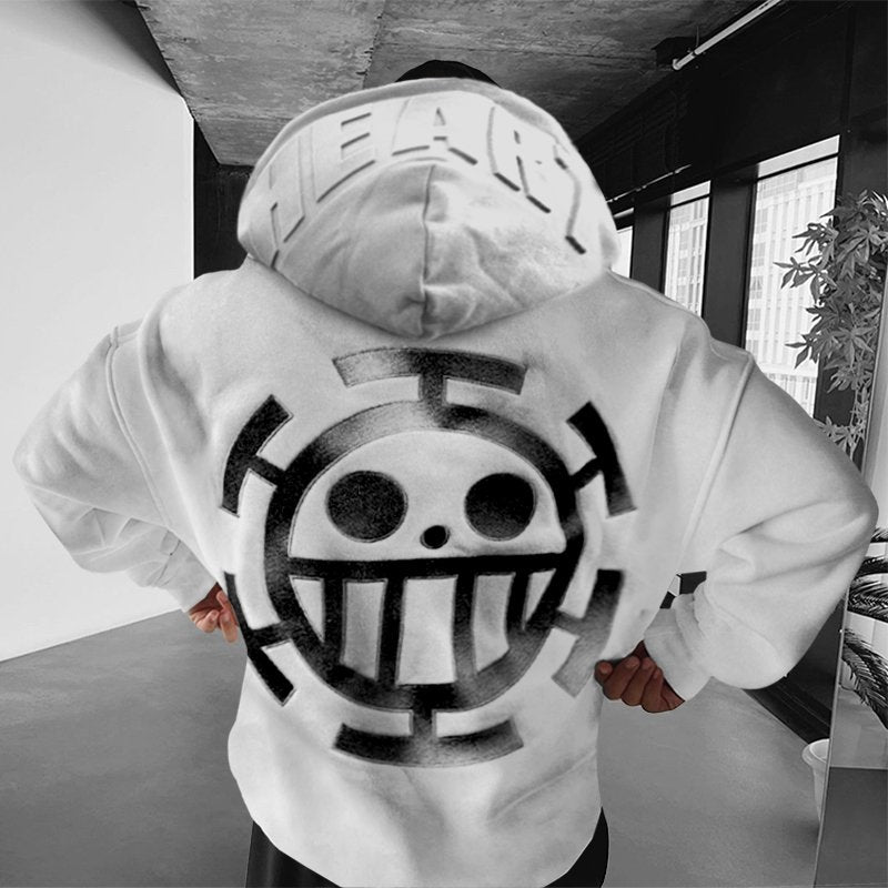 OP-Oversize Print Hoodie