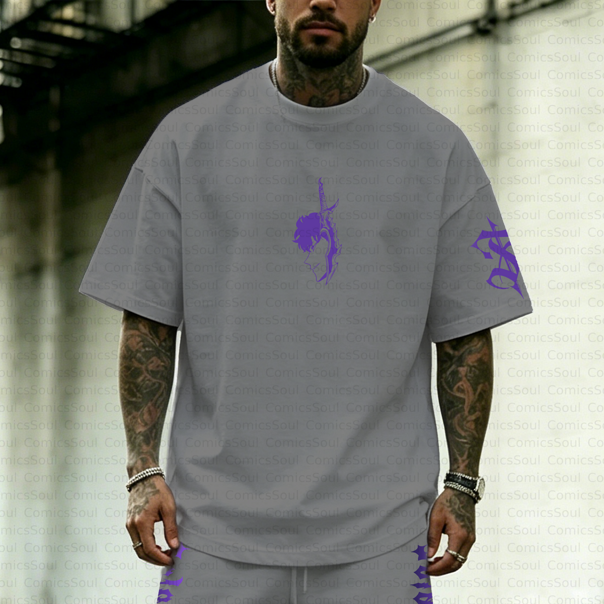 Unisex Anime Inspired Vintage T-Shirt