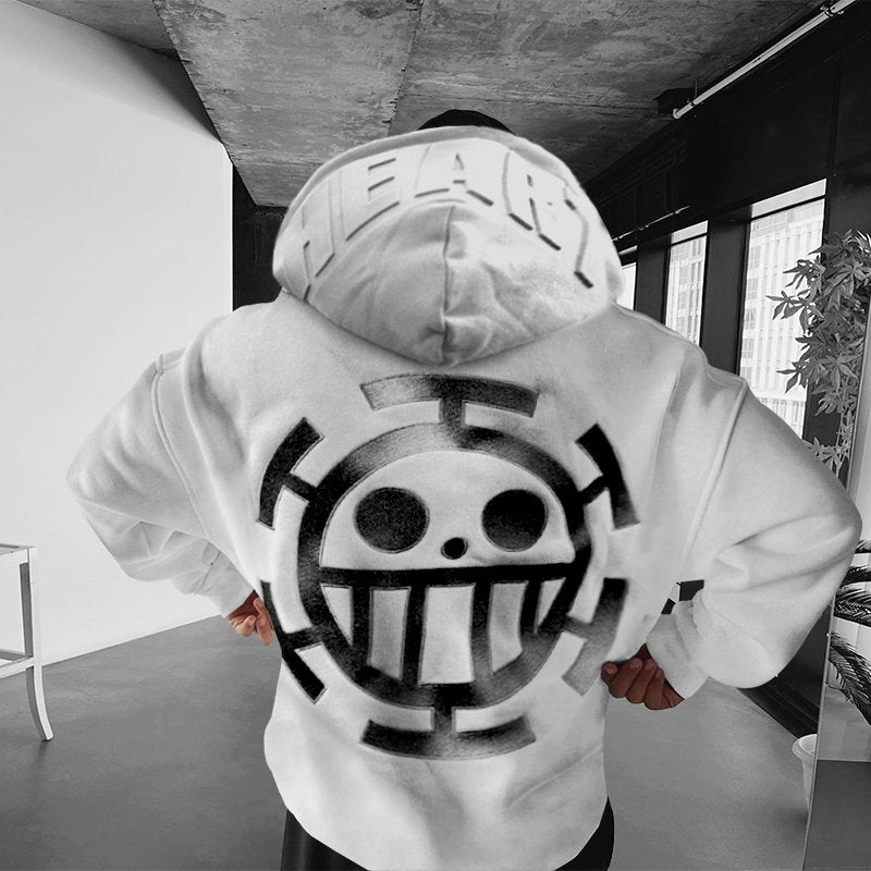 OP-Oversize Print Hoodie