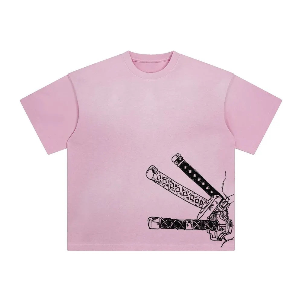 OP-Vintage Washed Tee  Zoro