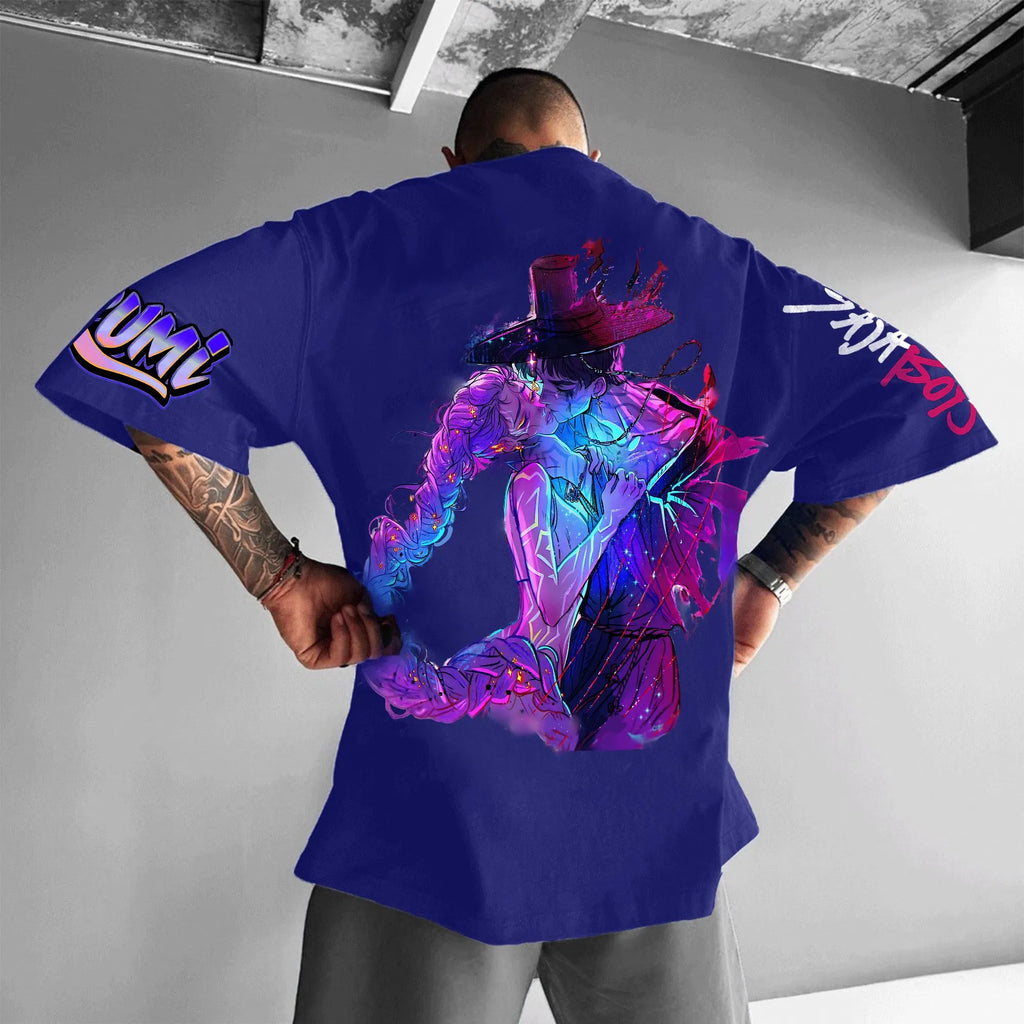Unisex Anime Inspired Vintage T-Shirt