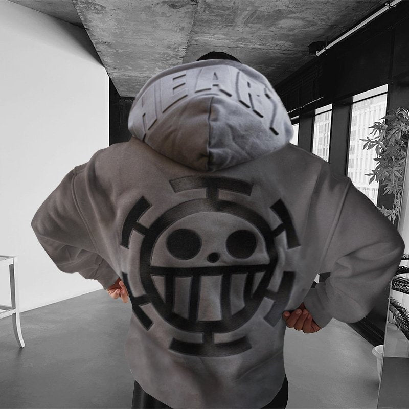 OP-Oversize Print Hoodie