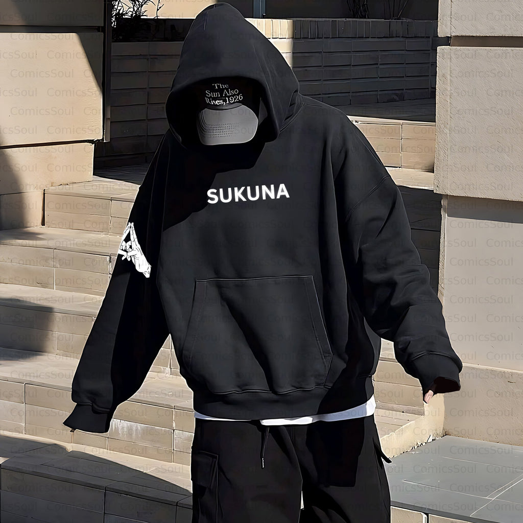 Unisex Anime Inspired Vintage Plush Hoodie