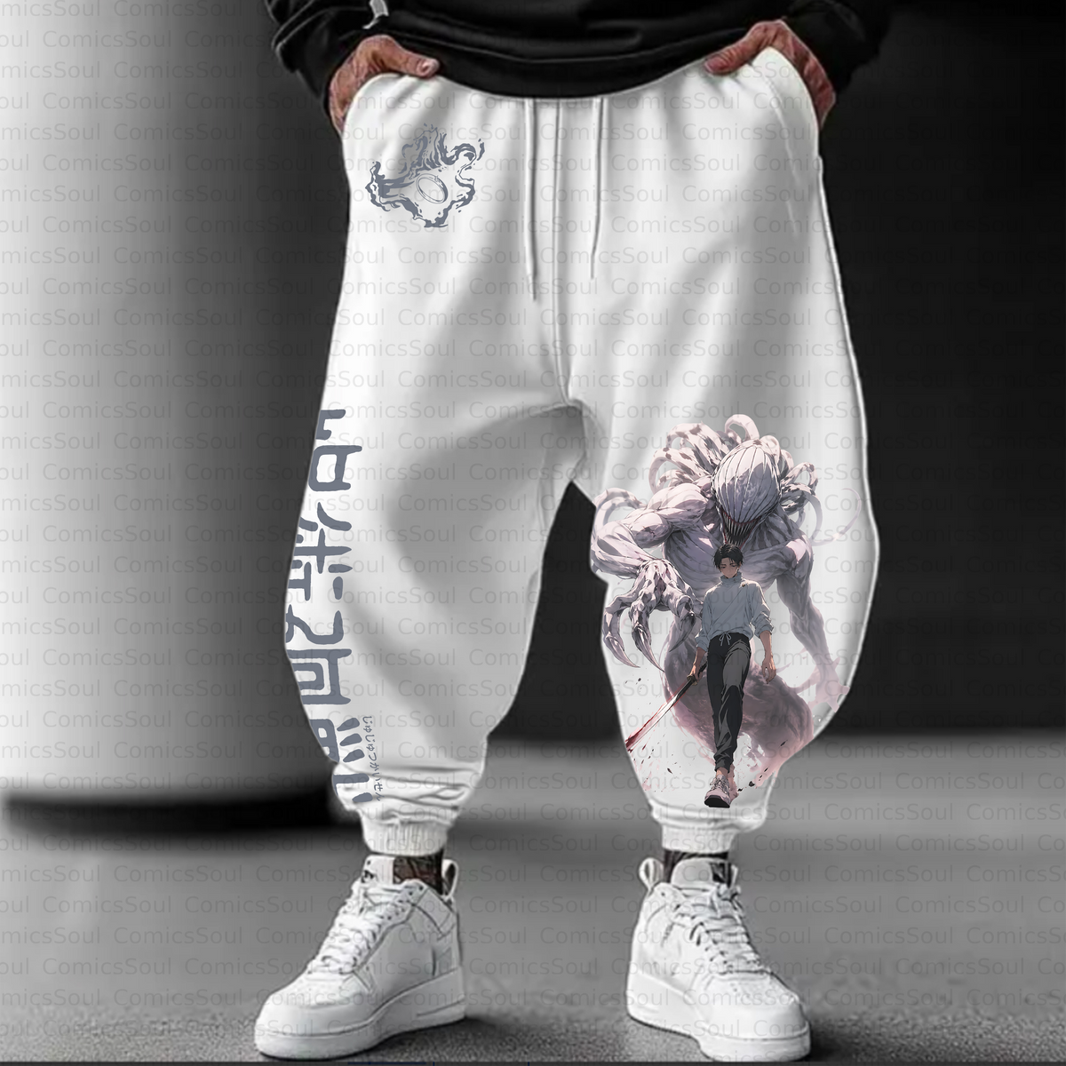 Unisex Casual Anime Streetwear Pant