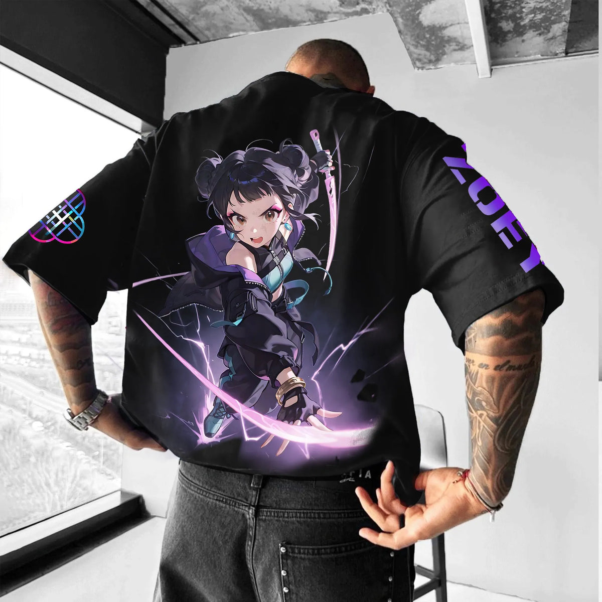 Unisex Anime Inspired Vintage T-Shirt