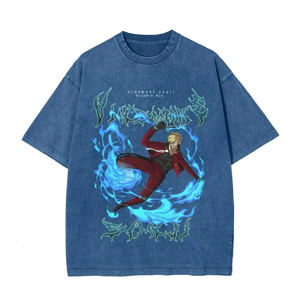 OP-Sanji Vintage Oversized T-Shirt