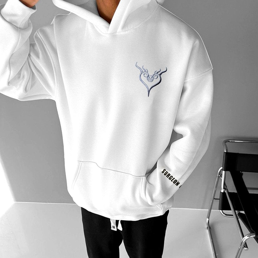 OP-Oversize Print Hoodie
