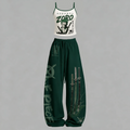 ONE PIECE Top & Elasticated Trousers Two-Piece Set
