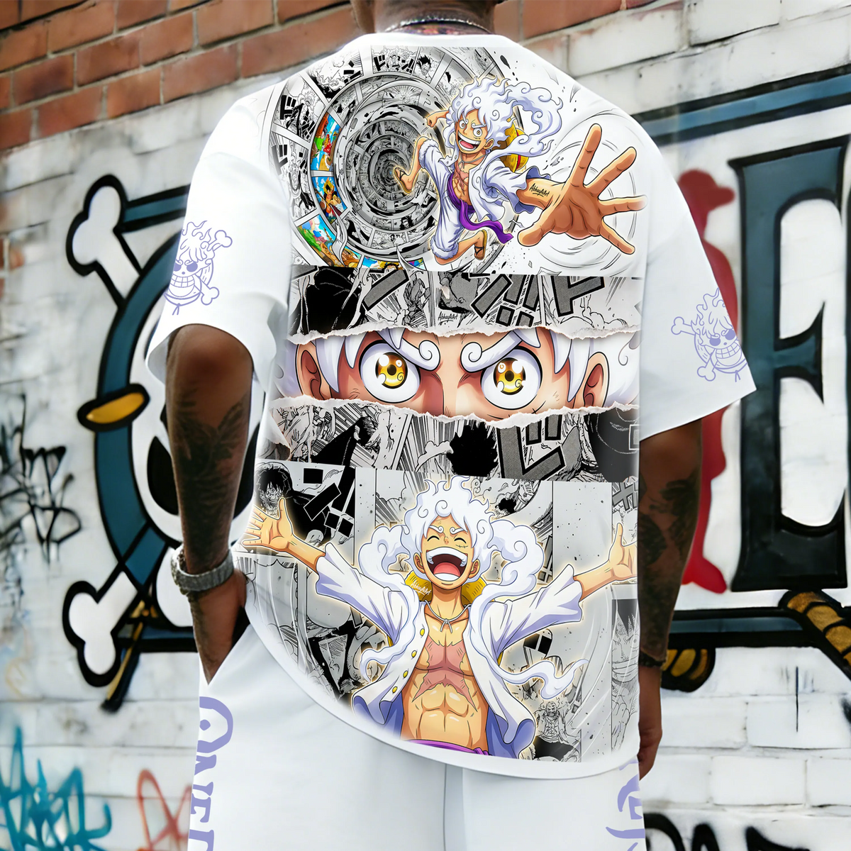 Unisex Anime Inspired Vintage T-Shirt