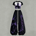 Solo leveling T-Shirt & Elasticated Trousers Two-Piece Set