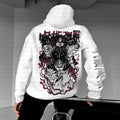 Unisex Anime Inspired Vintage Plush Hoodie