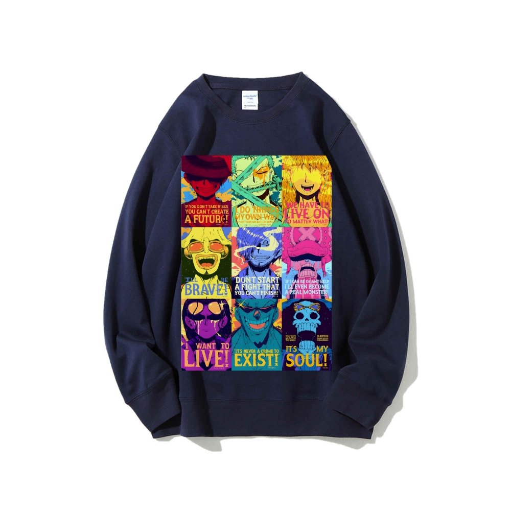 OP-Luffy Oversized Sweatshirt