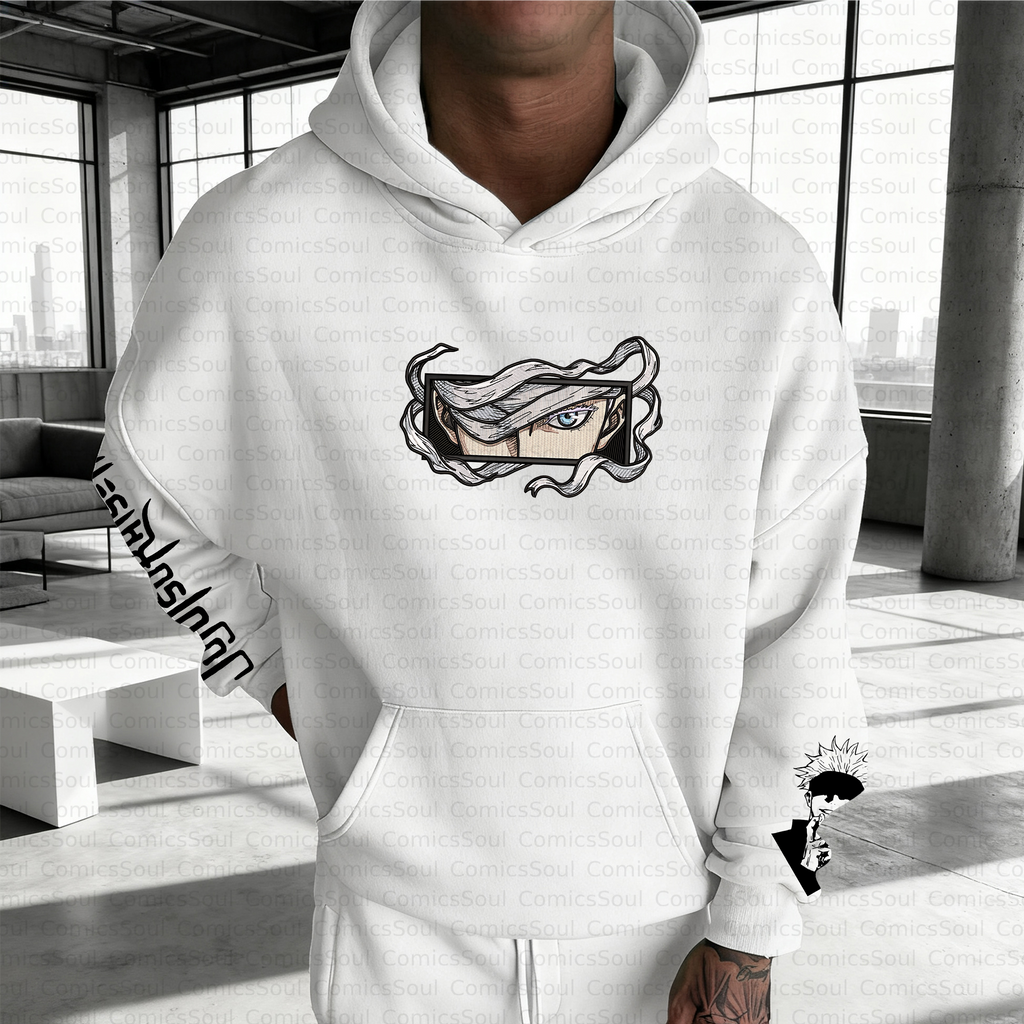 Unisex Anime Inspired Vintage Plush Hoodie